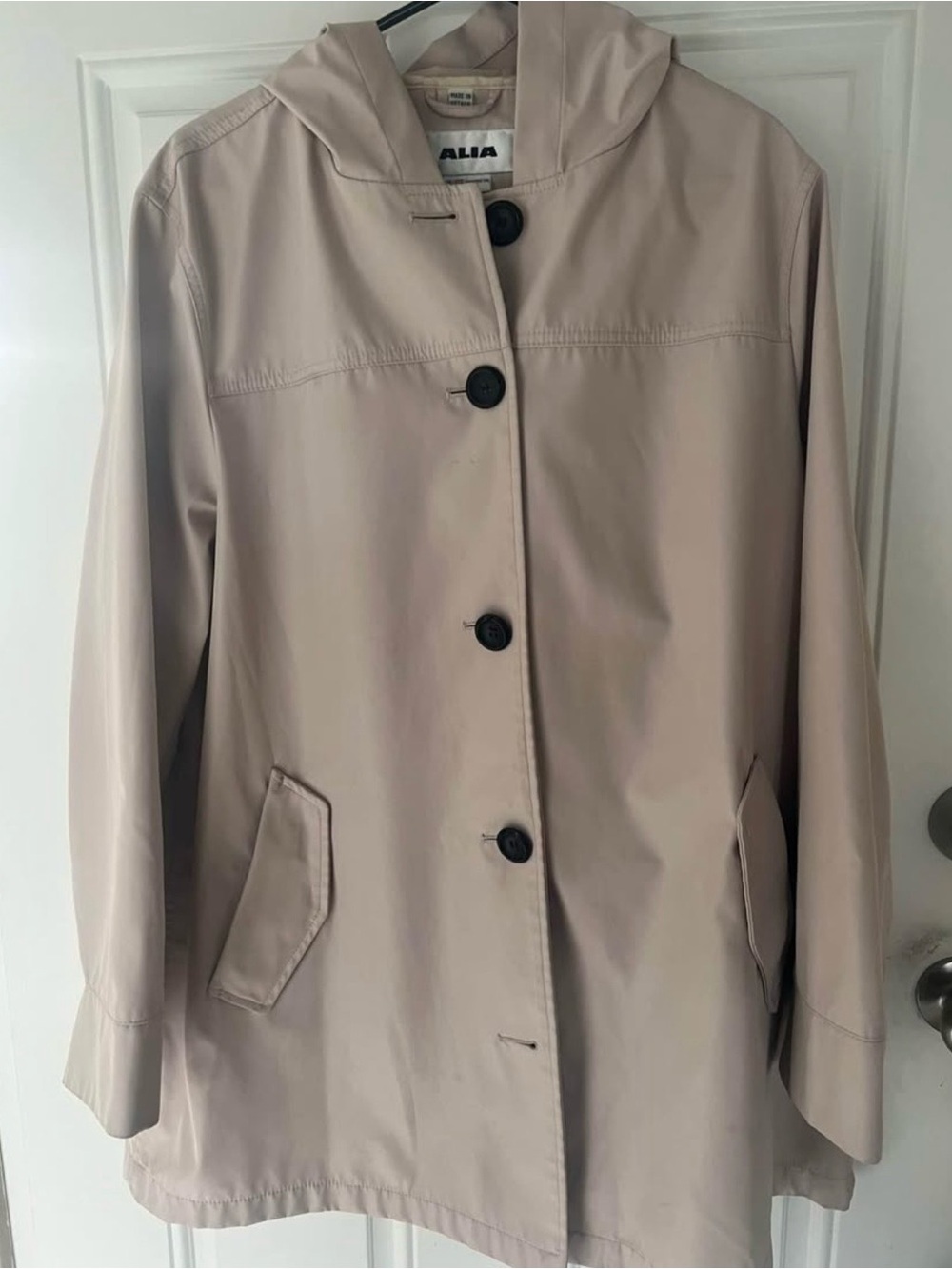 Hooded Trench Coat